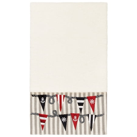 Linum Home Textiles Ethan Embellished Bath Towel