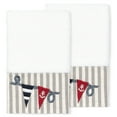 thumbnail image 1 of Linum Home Textiles Ethan Embellished Hand Towel, 1 of 5