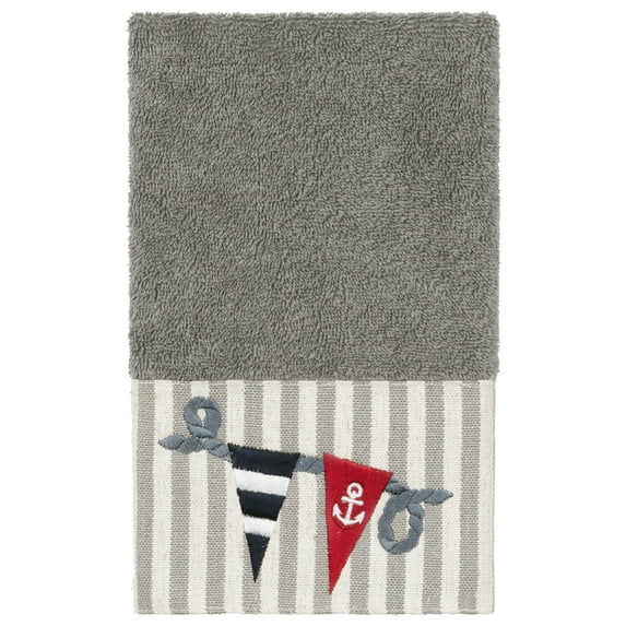 Linum Home Textiles Ethan Embellished Hand Towel