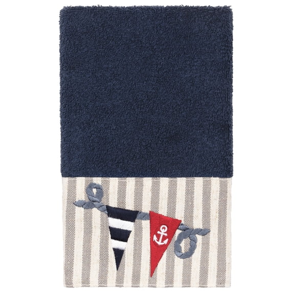 Linum Home Textiles Ethan Embellished Hand Towel