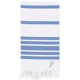 thumbnail image 1 of Authentic Hotel and Spa Authentic Pestemal Royal Blue Herringbone Monogrammed Turkish Cotton Bath and Beach Towel - N/A Blue - P, 1 of 5