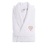 Linum Home Textiles "I Love You Mom" Embroidered Cotton Terry Bathrobe Color: Melange Size: S/M