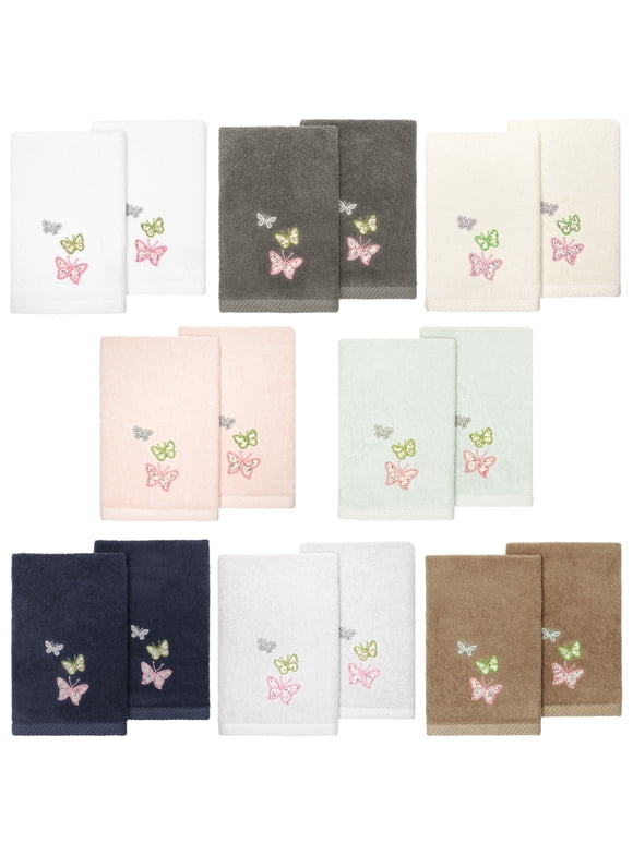 Mariposa Aluminum Beaded Guest Towel Holder Box - Notched Design For Easy Access, Eco-Friendly Recycled Material
