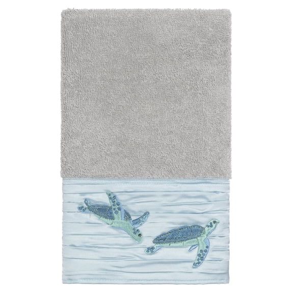 Linum Home Textiles Mia Embellished Turkish Cotton Hand Towel