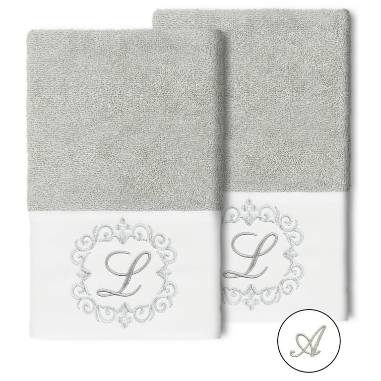 Linum Home Textiles Soft Twist 100pct Turkish Cotton Hand Towel Set of 4; White