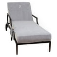 thumbnail image 1 of Linum Home Textiles Monogrammed Chaise Lounge Cover with Side Pockets, 1 of 11