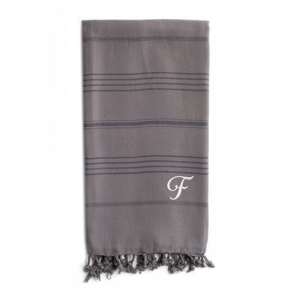 Linum Home Textiles Personalized Summer Fun Beach Pestemal Towel