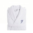 thumbnail image 1 of Linum Home Textiles Turkish Cotton Personalized Unisex Terry Bathrobe Color: F Size: S/M, 1 of 4