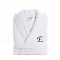 thumbnail image 1 of Linum Home Textiles Turkish Cotton Personalized Unisex Terry Bathrobe Color: E Size: L/XL, 1 of 4