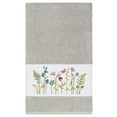 thumbnail image 1 of Linum Home Textiles Serenity Embellished Bath Towel Set Color: Light Gray Size: 2 PC SET, 1 of 9