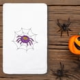 thumbnail image 1 of Linum Home Textiles Spider - Embroidered Luxury Turkish Cotton Hand Towel, White, 1 of 2