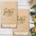 thumbnail image 1 of Linum Home Textiles Traditional Turkish Cotton Hand Towels, Sand Beige(2 Pieces), 1 of 2