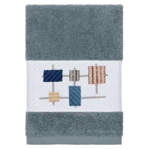 Linum Home Textiles Khloe Embellished Turkish Cotton Washcloth