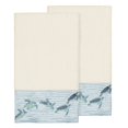 thumbnail image 1 of Linum Home Textiles Turkish Cotton Mia Embellished Bath Towel Set Color: Cream Size: 4PC SET, 1 of 3