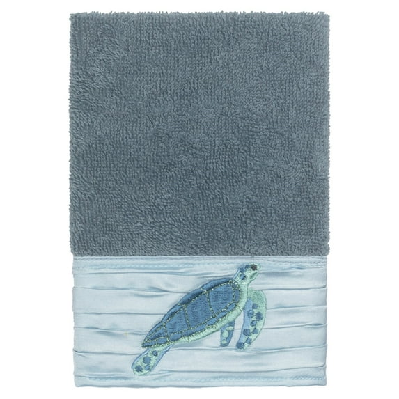 Linum Home Textiles Mia Embellished Turkish Cotton Washcloth