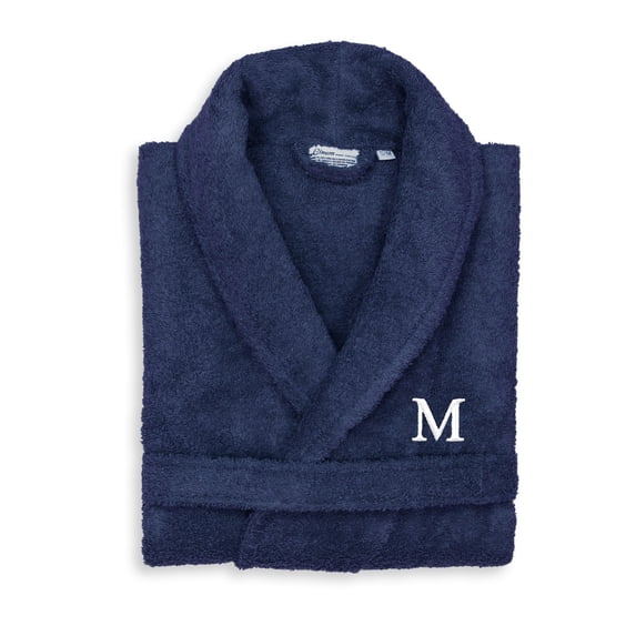 Linum Home Textiles Turkish Cotton Personalized Unisex Terry Bathrobe Color: M Size: S/M