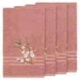 thumbnail image 1 of Linum Home Textiles Turkish Cotton Spring Time Embellished Bath Towel Set Color: Tea Rose Size: 2 PC SET, 1 of 7