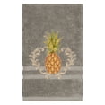 thumbnail image 1 of Linum Home Textiles Turkish Cotton Welcome Embellished Hand Towel Set Color: Dark Gray Size: 4PC SET, 1 of 5