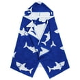 thumbnail image 1 of Linum Kids 100% Turkish Aegean Cotton Hooded Easy Bath and Beach Wrap, 1 of 2