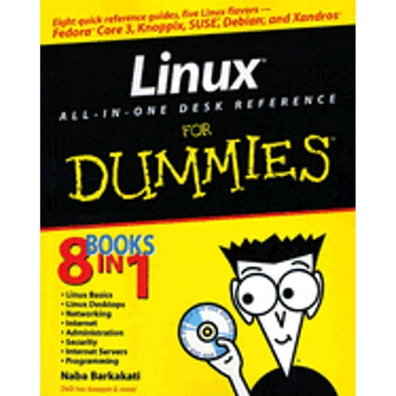 Pre-Owned Linux All-in-One Desk Reference for DummiesÂ® (Paperback) 9780764579363