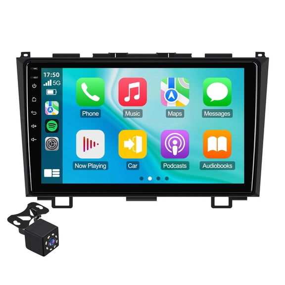 Linux Car Stereo for Honda CR-V 2007-2011 Radio CarPlay Android auto Support Backup Camera Navi FM BT