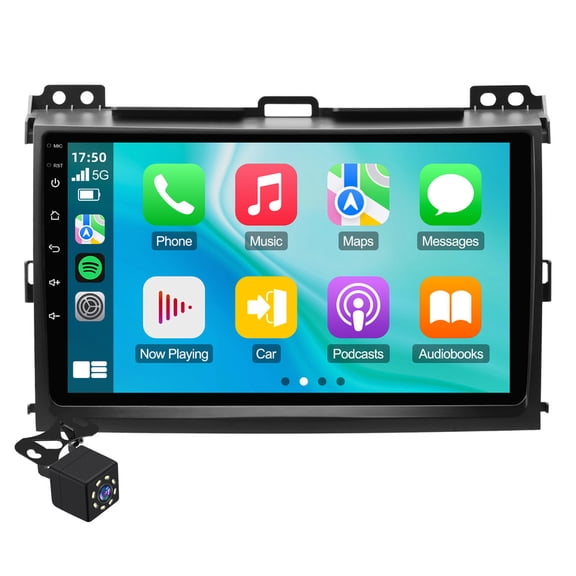 Linux Car Stereo for Toyota Prado 120/ Lexus Gx470 2004-2009 Radio CarPlay Android auto Navi FM BT