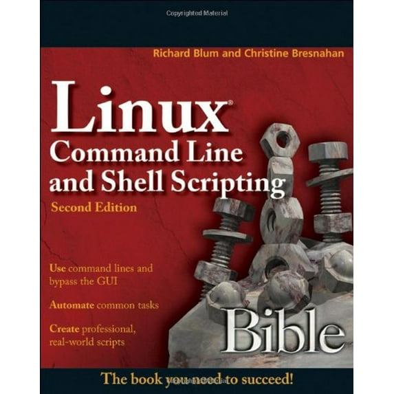 Pre-Owned Linux Command Line and Shell Scripting Bible (Paperback) 9781118004425
