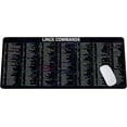 thumbnail image 1 of Linux Commands Long Mouse pad Linux Cheat Sheet Mouse Mat for Software Engineers Hackers and Programmers Software Mouse mat Computer mat Computer Accessories Gamer Mouse pad, Laptop Pad Mat QDH, 1 of 5