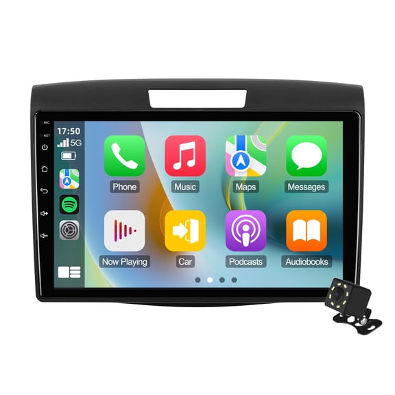 Linux Double Din Car Stereo Radio for Honda CRV/CR-V 2012-2016 CarPlay & Android Auto Support Backup Camera Navi FM BT
