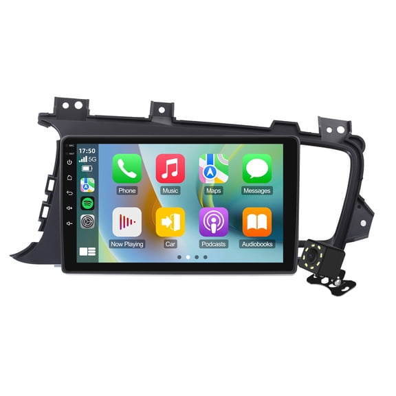Linux Double Din Car Stereo Radio for Kia Optima K5 2010-2013 CarPlay & Android Auto Support Backup Camera Navi FM BT