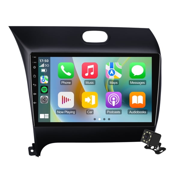 Linux Double Din Car Stereo for Kia K3 Cerato 3 Forte 2013-2015 Car Radio with Carplay & Android Auto Support Backup Camera Navi FM BT