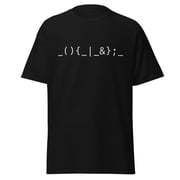 Linux Fork Bomb - White Unisex Classic T-shirt