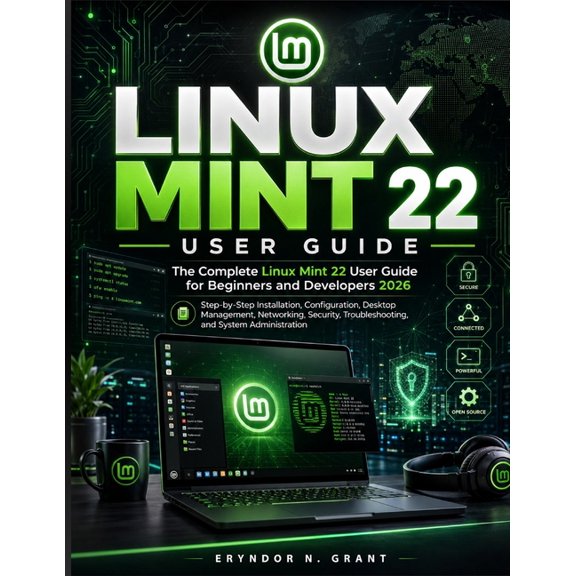Linux Mint 22 User Guide: The Complete Linux mint 22 User Guide for Beginners and Developers 2026, (Paperback)