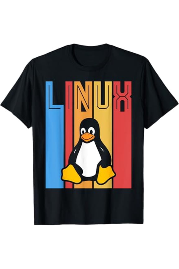 Linux Retro Vintage Geek Tools Nerd Programming Souvenir T-Shirt