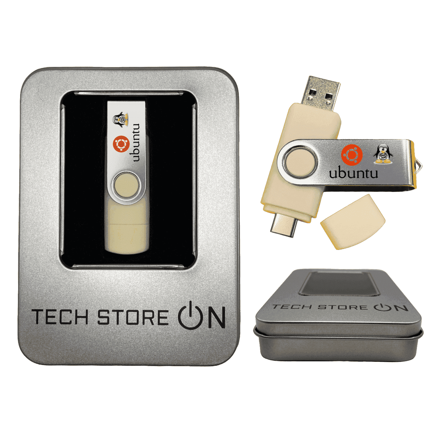 Ubuntu Bootable USB – Run Live or Install Linux Desktop & Server + Gift ...