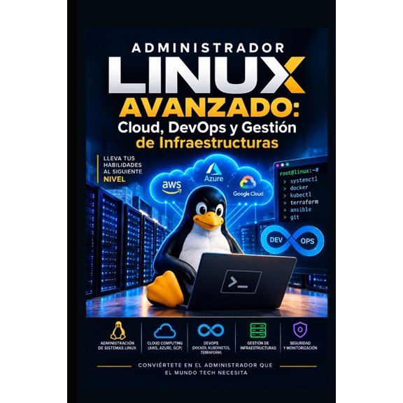Linux Y Administracin de Sistemas Administrador Linux Avanzado: Cloud, DevOps y Gestin de Infraestructuras, (Paperback)