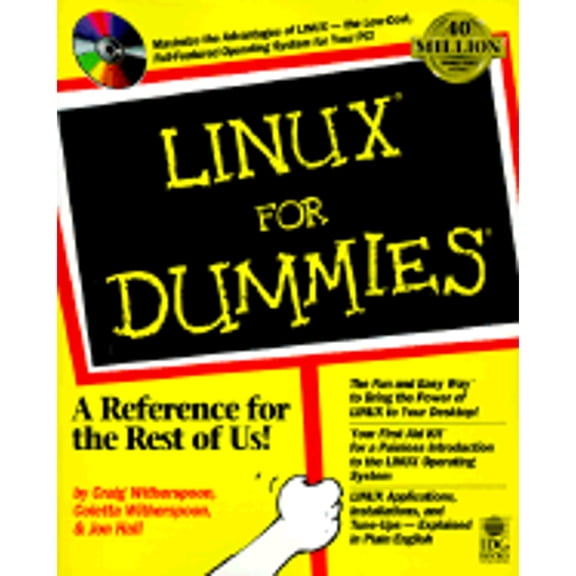 Pre-Owned Linux for Dummies (Paperback) 9780764502750