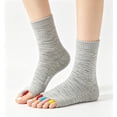 thumbnail image 1 of Linvycle Toe Separator Socks for Men & Women, Five Toe Alignment Socks, Bunion Relief Foot Alignment Socks for Yoga Daily Wear, 1 of 8