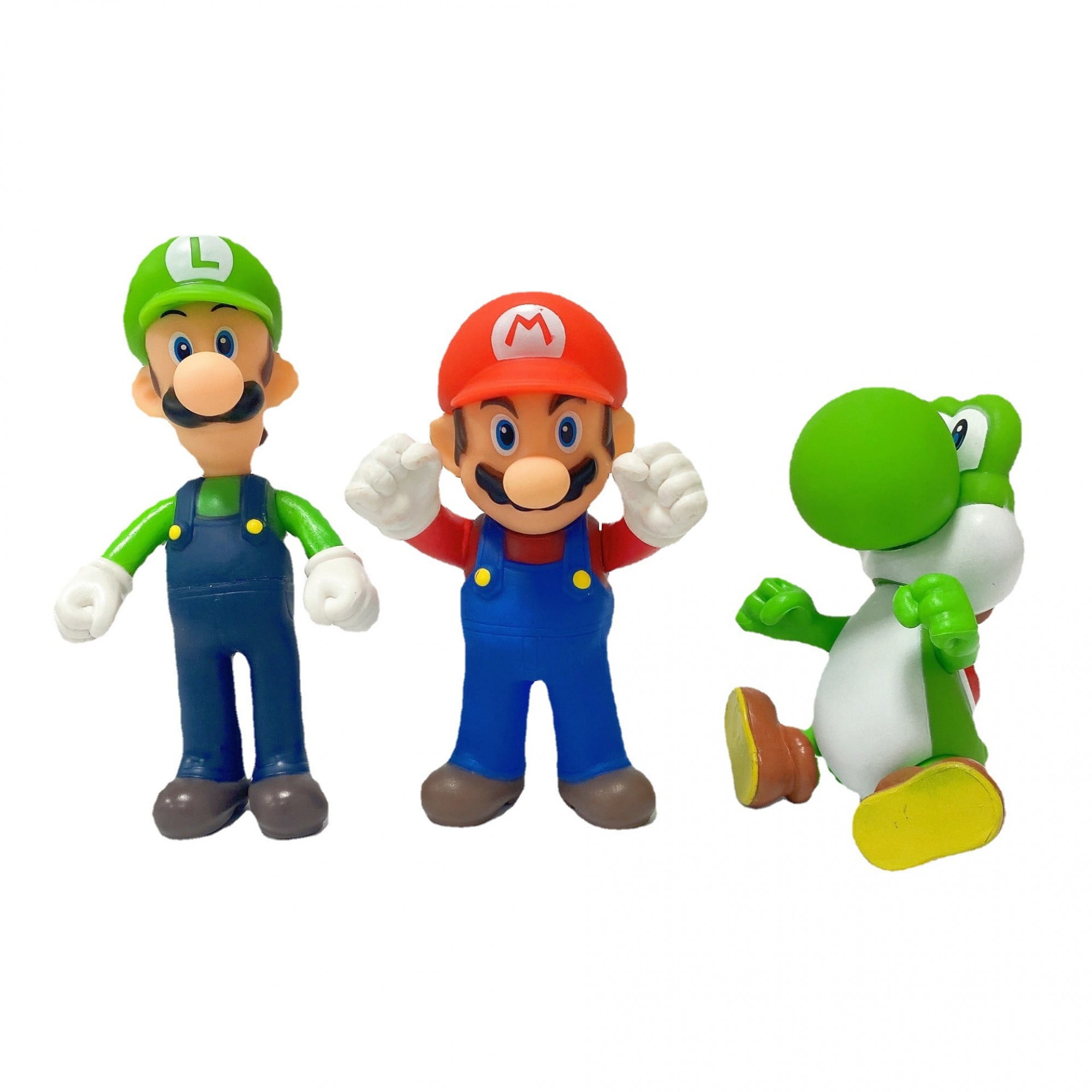 Super Mario and Luigi Toys, Garage kit, Character Model Set, 3 Pieces, 5  Mario Luigi, Gisi， Brothers