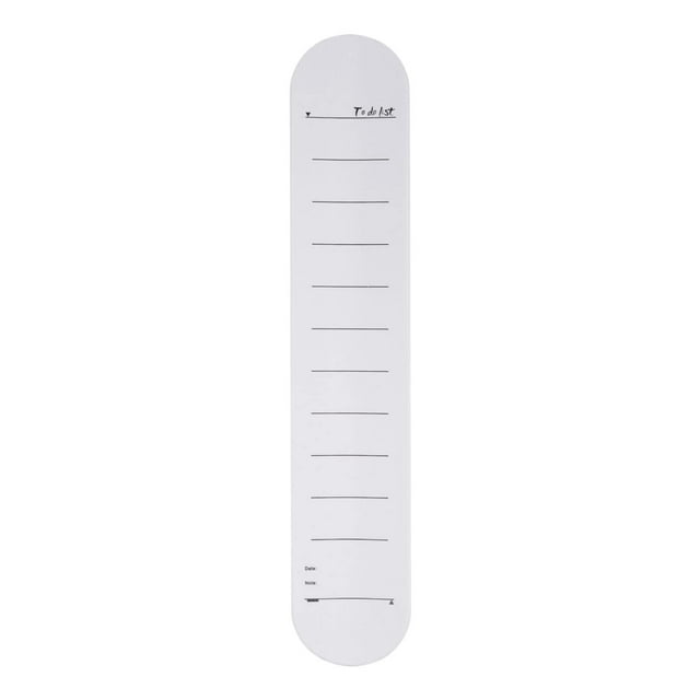 Linxiam Stationery Silicone Memo Wrist Band Measure Ruler Reusable Slap