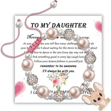 Personalised Niece Charm Bracelet – 12 Colors, Many Charms – Free Card & Gift Bag