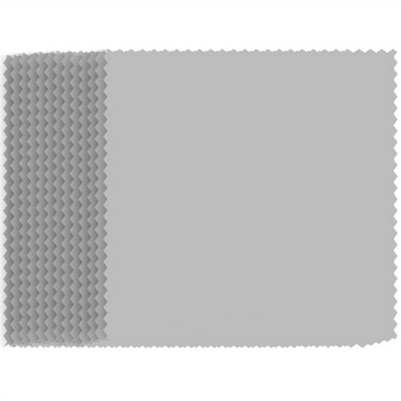 Linyer 50 Pieces Polishing Cloth Business Accessories Jewelry Tool Square Fabric Material Keep Shining Cloths for Equipment Gray