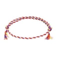 thumbnail image 1 of Linyer Braided Bracelet Knitted Adjustable Aesthetic Jewelry Drawstring Knit Crocheted Bohemian Bracelets Gift Teen Girls Accessories Type 31, 1 of 7