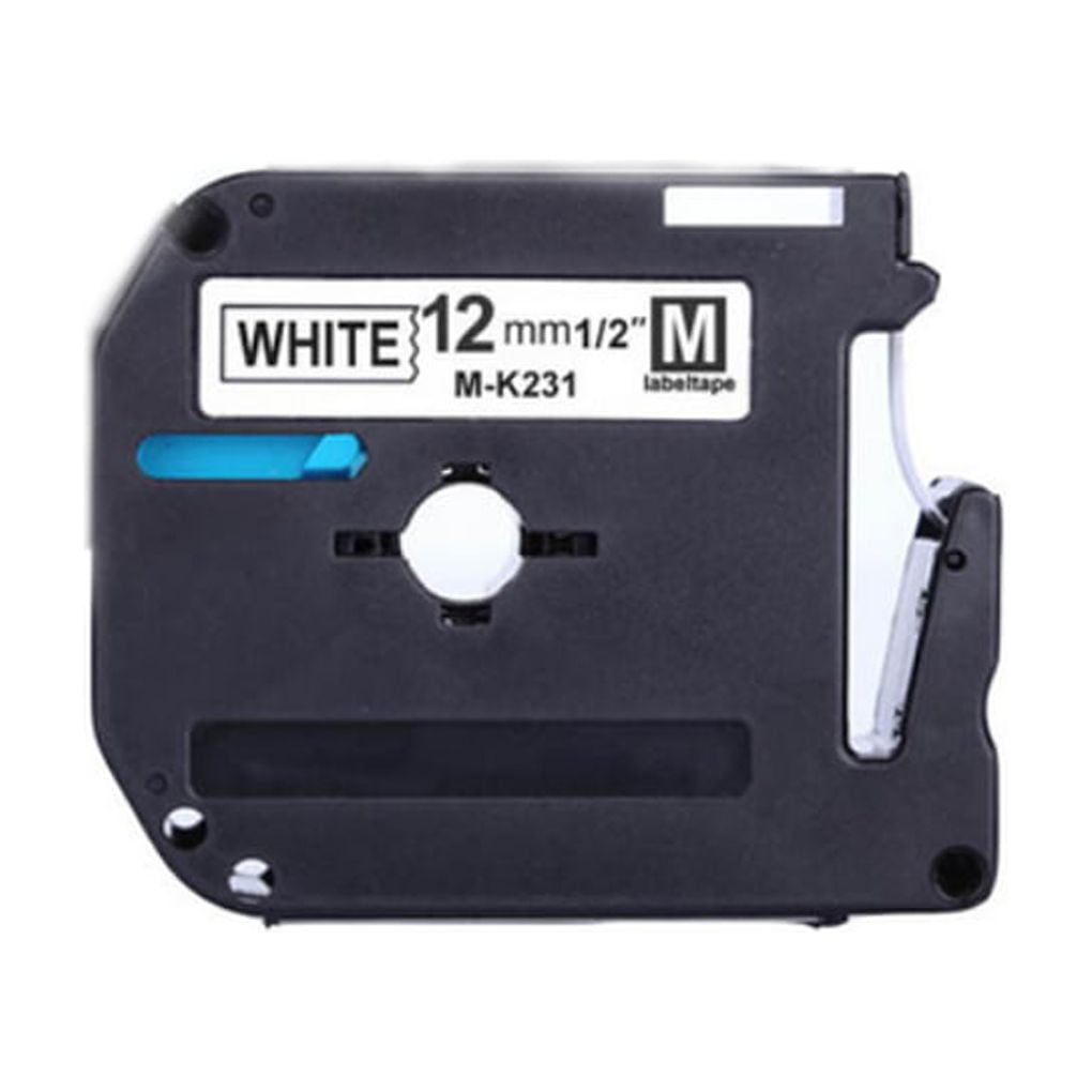 Linyer For Printer Ribbon Laminated Label Tape Label Manufacturer Tape MK231 black on white