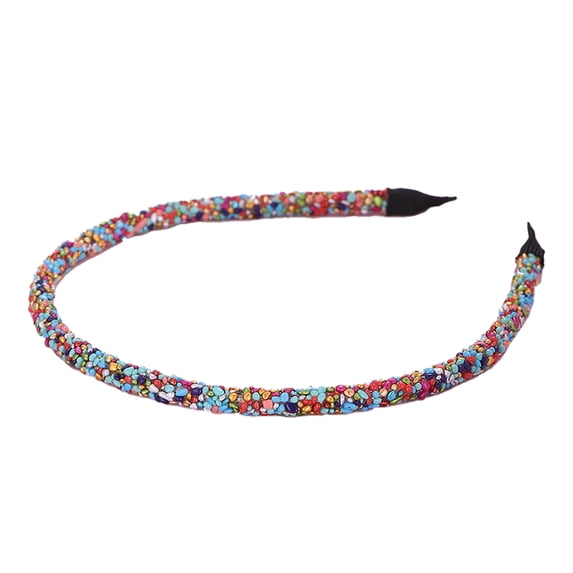 Linyer Hair Accessories Thin-Brimmed Simple Headband Fashion Styling Tools Temperament Clothes Party Fashion Hairband for Student Colorful