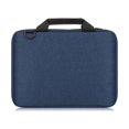 thumbnail image 1 of Linyer Laptop Bag Electronic Organizer Trolley Strap Fleece Lining Notebook Carrying Case with Handle for Travel Trip Navy 14-15inch, 1 of 8