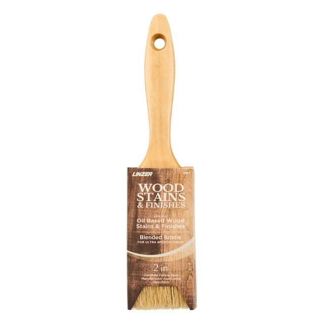 Linzer 2" Wood OilBased Stains & Finishes Flat Paint Brush