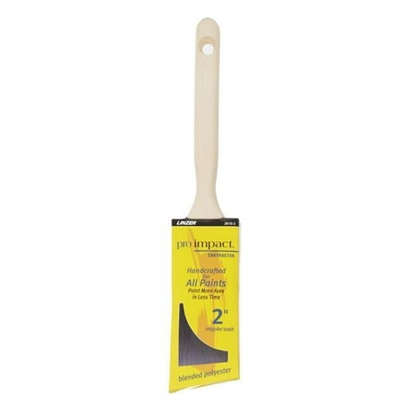 Linzer 2870PIC0200 Pro Impact Contractor Paint Brush 2 in.
