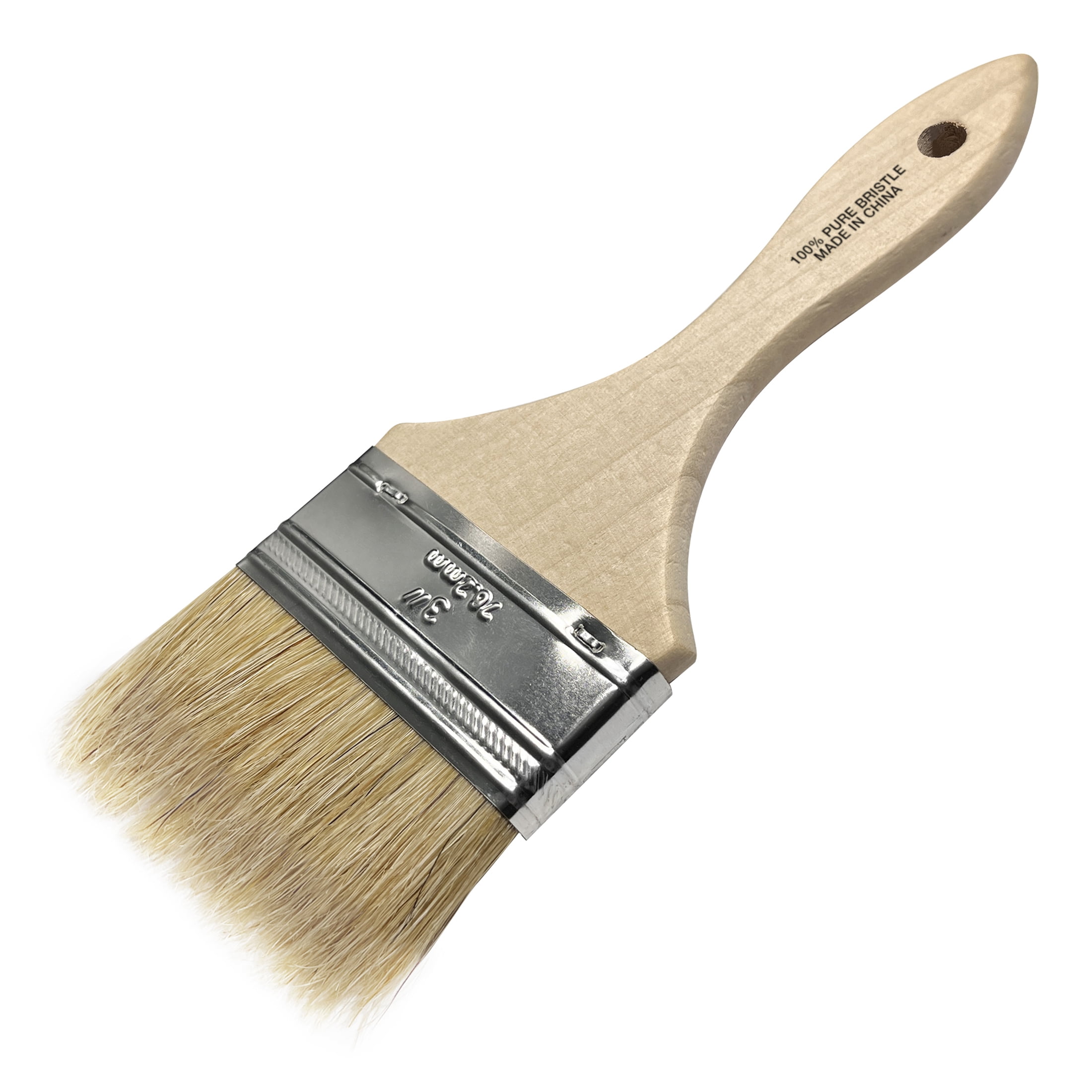 Project Source 4-in Natural Bristle Flat Paint Brush (Chip Brush) in the Paint  Brushes department at