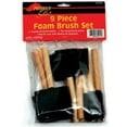 thumbnail image 1 of Linzer A-8509 Foam Brushes, For All Paints & Stains, 9-Pack, 1 of 1